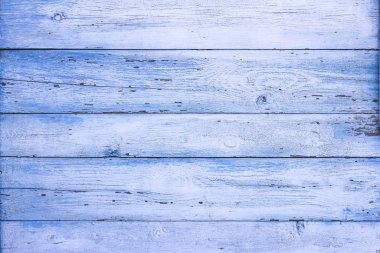 Eski mavi antika ahşap dokusunun arka planı