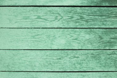 Eski yeşil antika ahşap dokusunun arka planı