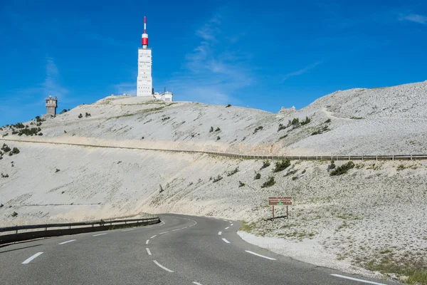 Cesta k Mount Ventoux, Francie — Stock fotografie