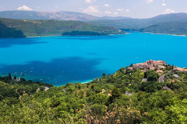 O Lago de Sainte-Croix, França — Fotografia de Stock