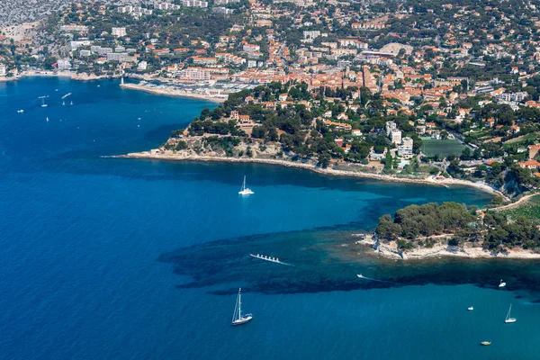 Cassis e il Mar Mediterraneo, Francia — Foto Stock