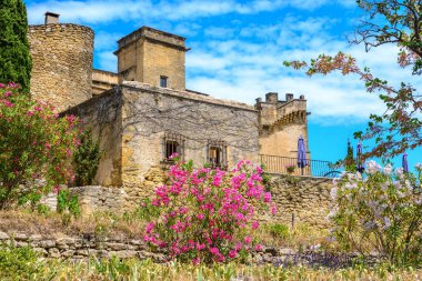 Lourmarin Castle, Provence, Fransa