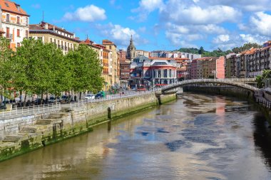 Eski kasaba Bilbao, Bask Ülkesi, İspanya