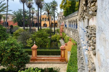 Grutesco Galerisi, Seville, İspanya Alcazar bahçeleri