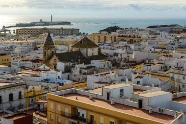 Panoramik Cadiz Tavira Tower, Endülüs, İspanya