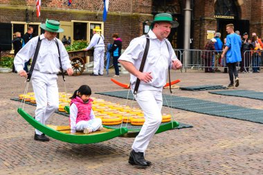Alkmaar, Hollanda Hollanda peynir pazarı