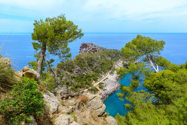 Cabo Sa Foradada, costa norte de Mallorca, España — Foto de Stock