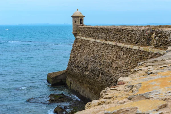 Castelo de Santa Catalina em Cádiz, Espanha — Fotografia de Stock