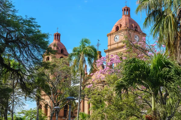 Kathedraal van San Lorenzo, Santa Cruz de la Sierra, Bolivia — Stockfoto