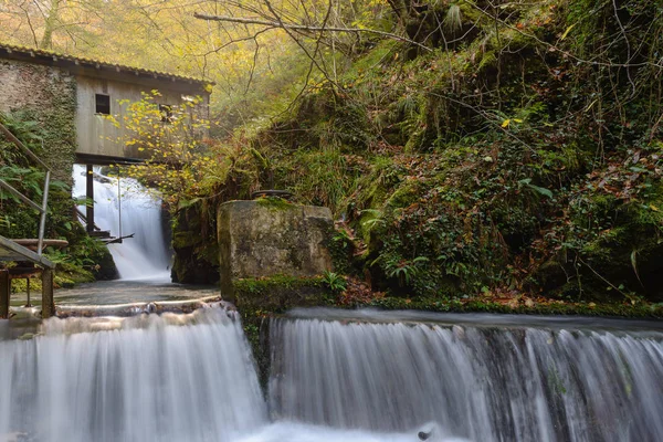 Hells Mill Infernuko Errota Vale Baztan Navarra Espanha — Fotografia de Stock