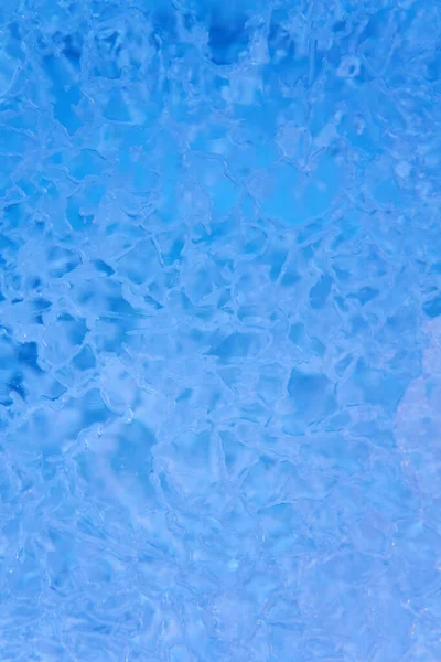 Абстрактный Синий Лед Трещины Естественного Фона Ледник Стены — стоковое фото