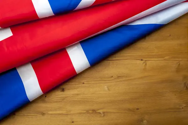 Bandera de Top view de Reino Unido — Foto de Stock