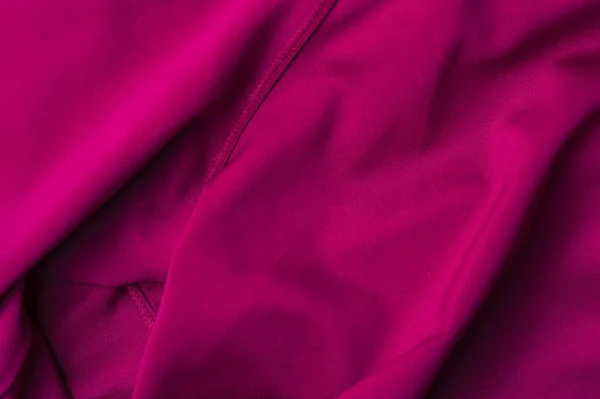 Potongan kain nilon merah muda — Stok Foto