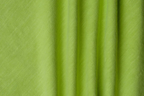 Fragmento de un hermoso tejido de algodón amarillo — Foto de Stock