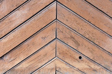 Kapalı kahverengi ahşap tahtalar. Arkaplan resmi