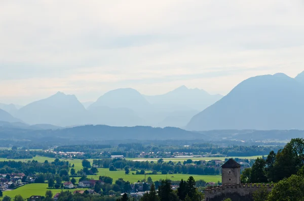 Foto delle Alpi montagne Fotografia Stock