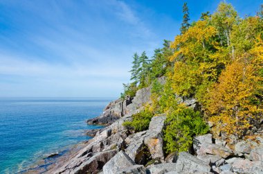 Superior Gölü. Kanada.