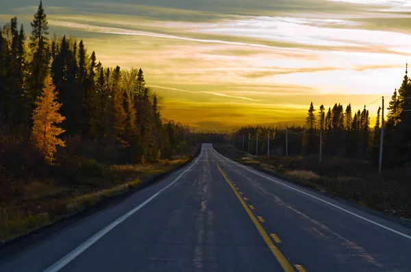 Trans Canada Highway — Stock Photo, Image