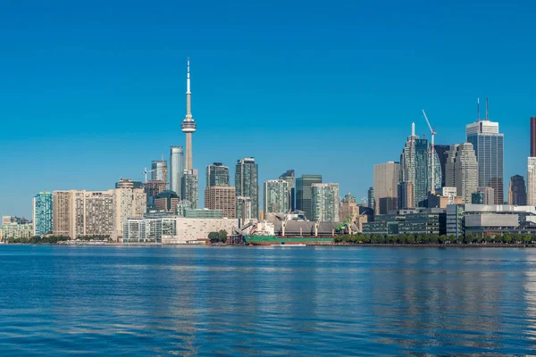 Toronto obzor a jezero — Stock fotografie