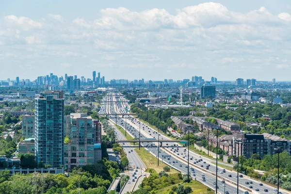 Autostrady w Toronto — Zdjęcie stockowe