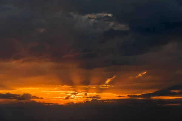 Zonsondergang op de Lake Superior — Stockfoto