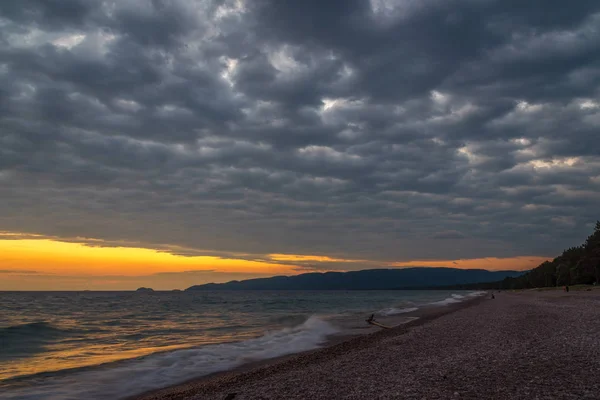 Sunset on Superior Lake — Stock Photo, Image