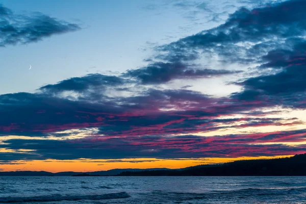 Sunset on Superior Lake — Stock Photo, Image
