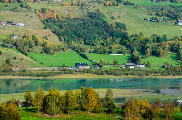 Horské řeky. Norsko. — Stock fotografie