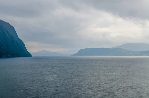 Norvège Vue sur le fjord — Photo