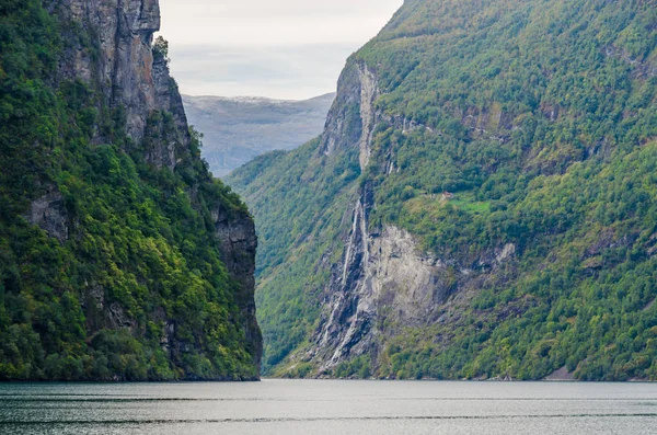Fjord Norvégia táj — Stock Fotó