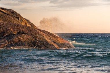 Günbatımı Superior Gölü