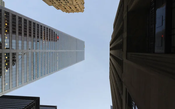 Glazen Muur Van Een Hoogbouw Het Centrum Van Toronto — Stockfoto