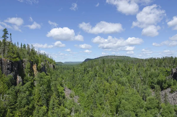 Canyon Près Thunder Bay Nord Lac Supérieur — Photo