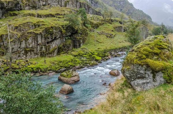 Utsikt Över Fjällälven Norge — Stockfoto