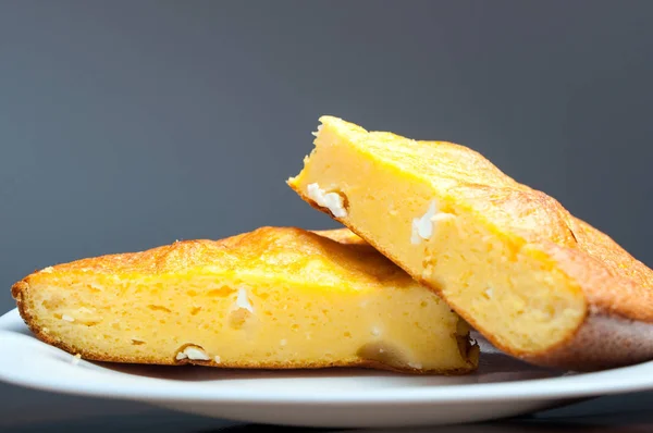 Cornbread with cheese Stock Photo