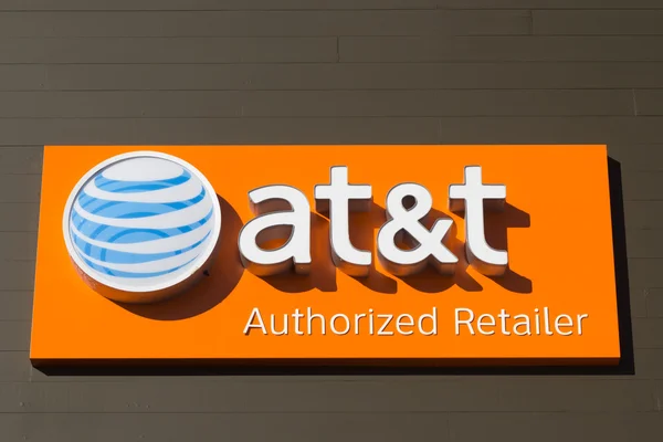 At&T mobiliteit teken — Stockfoto