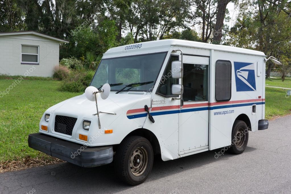 USPS Delivery Van Stock Editorial Photo © ventanamedia 128568028
