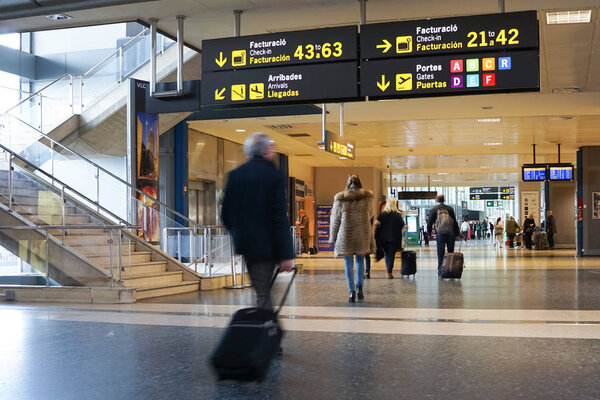 Airline Passengers in the Airport