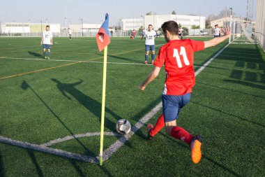 Bir futbol maçı
