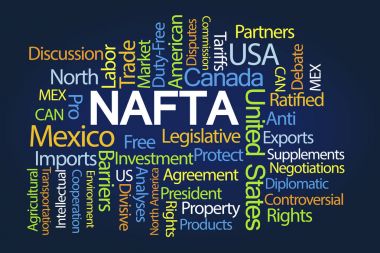 NAFTA kelime bulutu