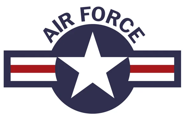 Estados Unidos de América Fuerza Aérea Roundel —  Fotos de Stock