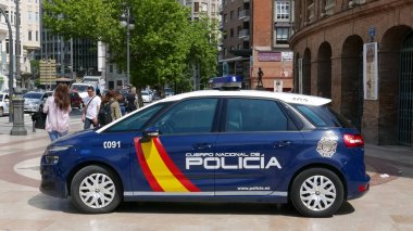 İspanya Ulusal polis arabası