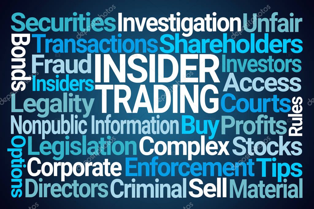 Insider Trading Word Cloud