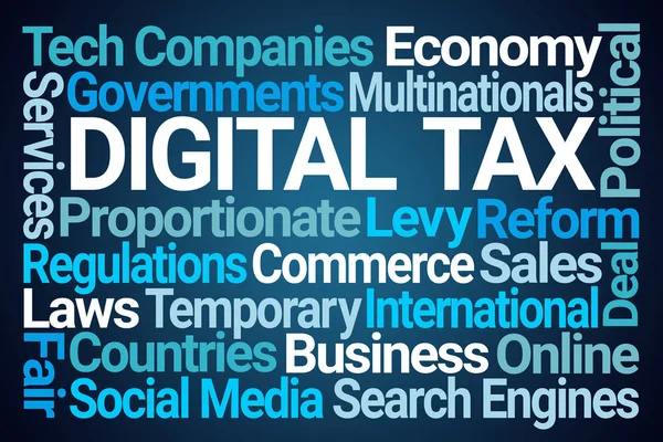 Digital Tax Word Cloud