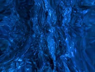 Derin mavi sıvı arka plan