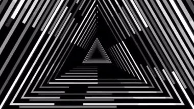 Üçgen tünel döngü Alpha ile yayılan parçalara