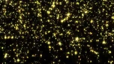 Altın glitter düşen konfeti 