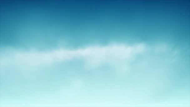 Höhenflug durch Wolken, die sich im Hintergrund drehen — Stockvideo
