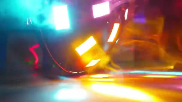 Disko parti ışık — Stok video