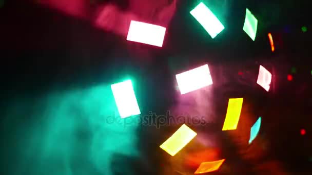 Disco-Party light — Stockvideo